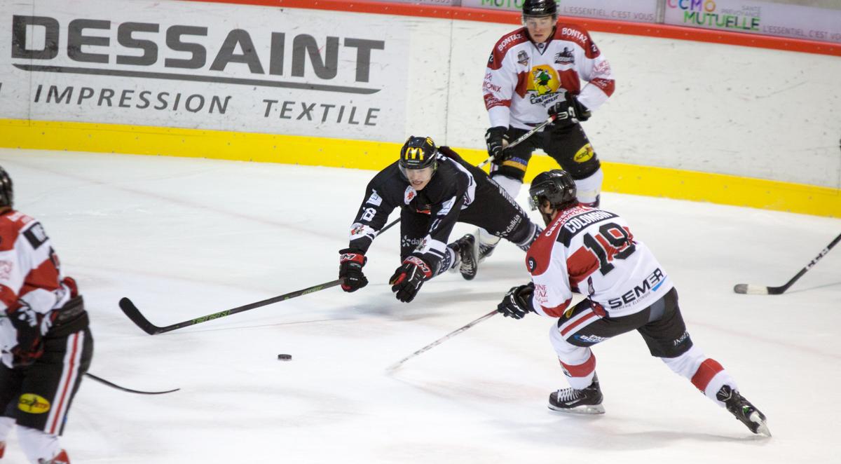 Photo hockey match Amiens  - Chamonix / Morzine