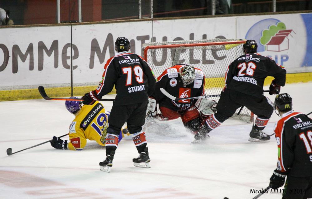 Photo hockey match Amiens  - Dijon 