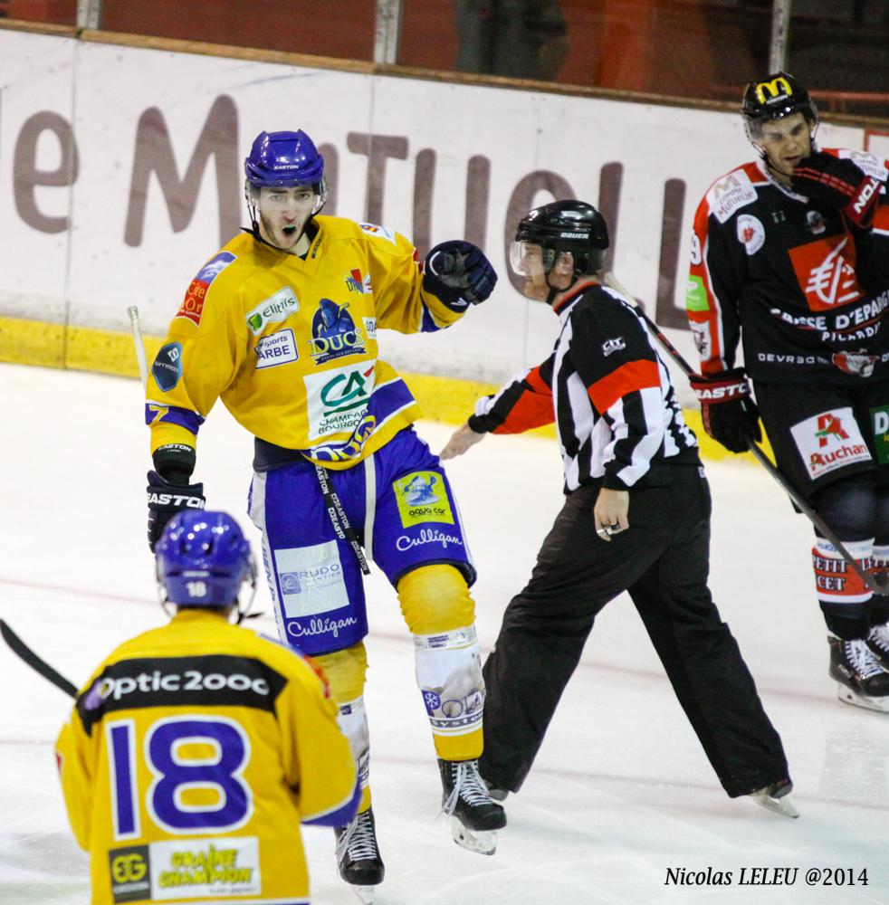 Photo hockey match Amiens  - Dijon 