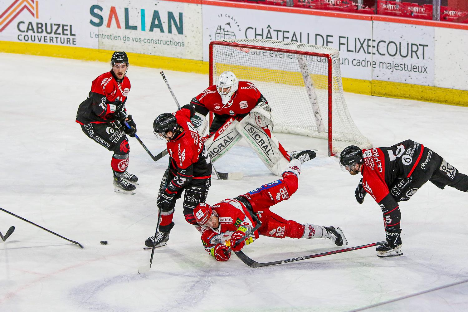 Photo hockey match Amiens  - Grenoble 