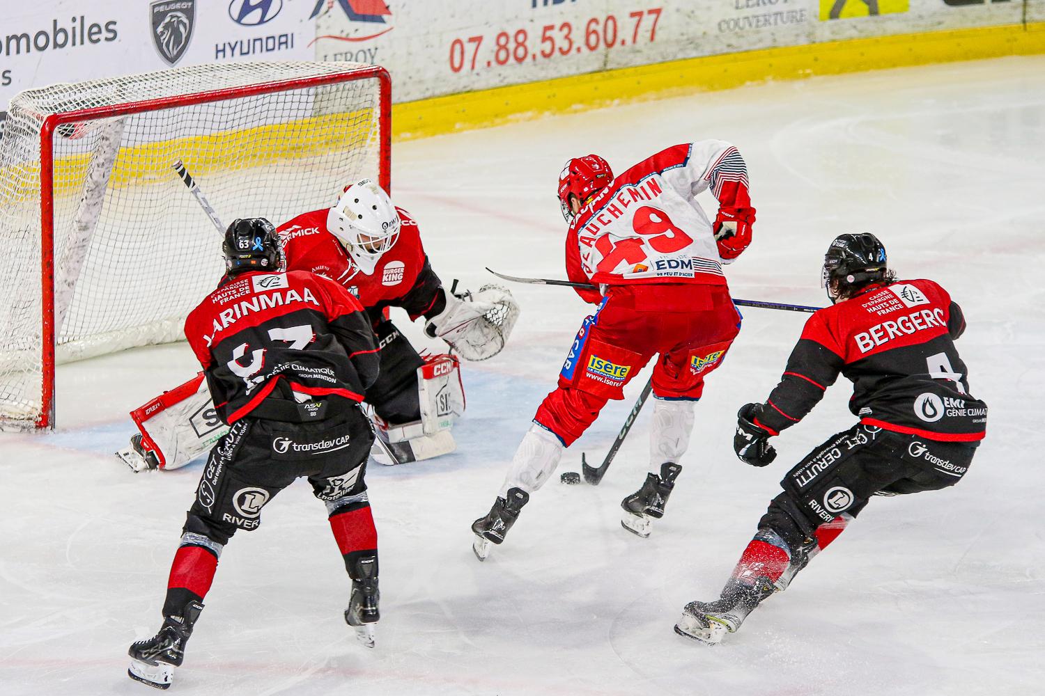 Photo hockey match Amiens  - Grenoble 