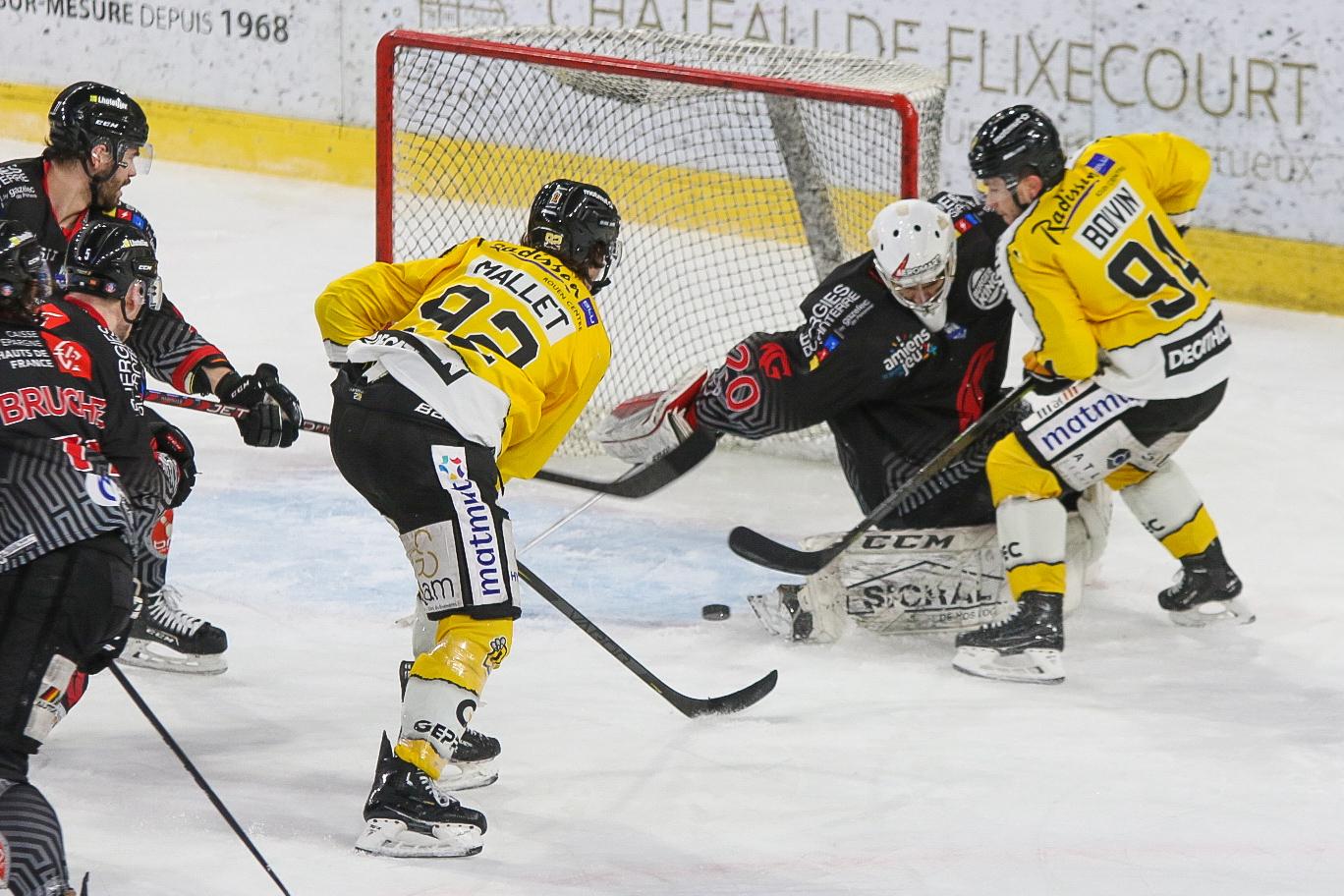 Photo hockey match Amiens  - Rouen