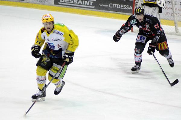 Photo hockey match Amiens  - Strasbourg 