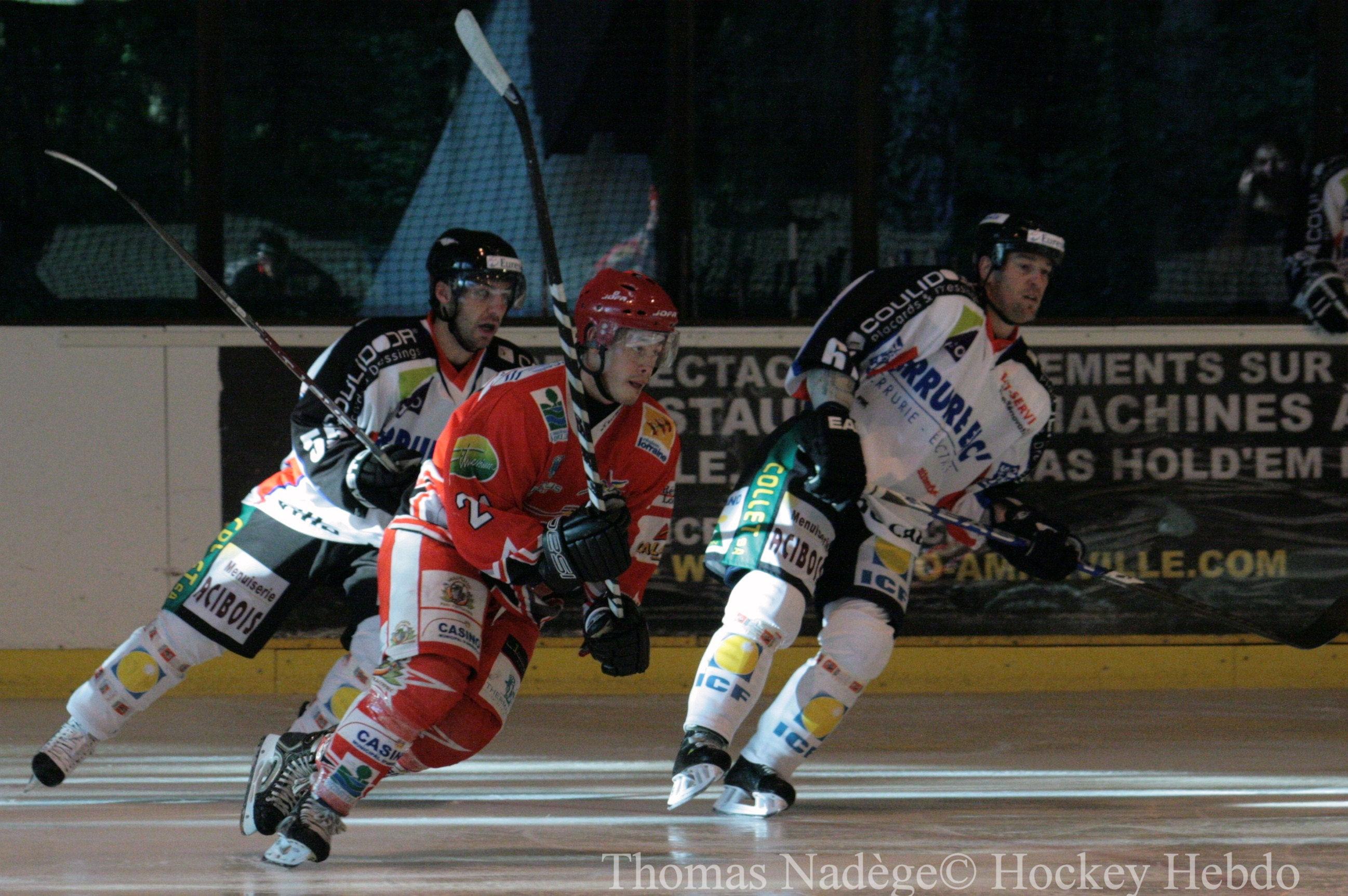 Photo hockey match Amnville - Caen 