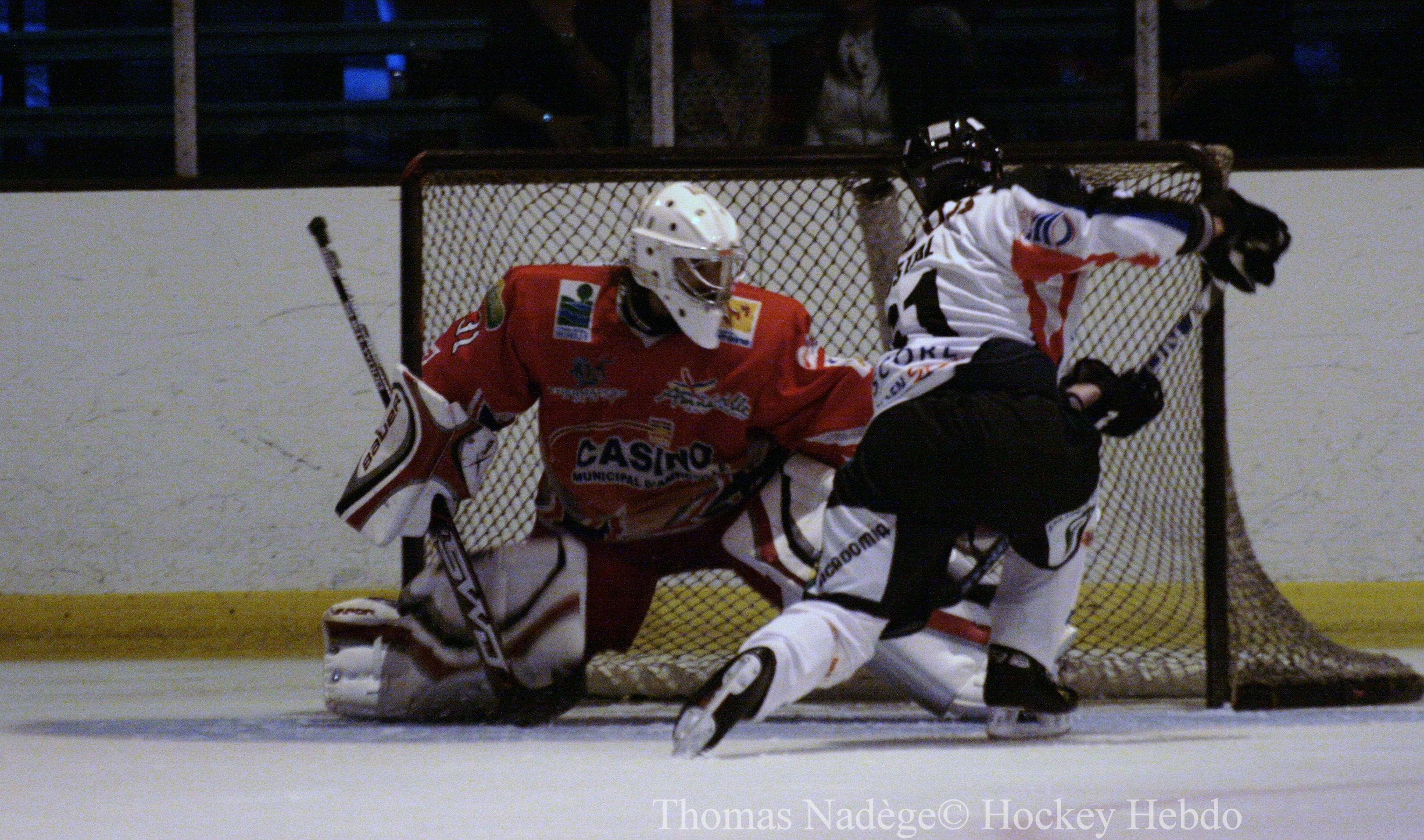 Photo hockey match Amnville - Caen 