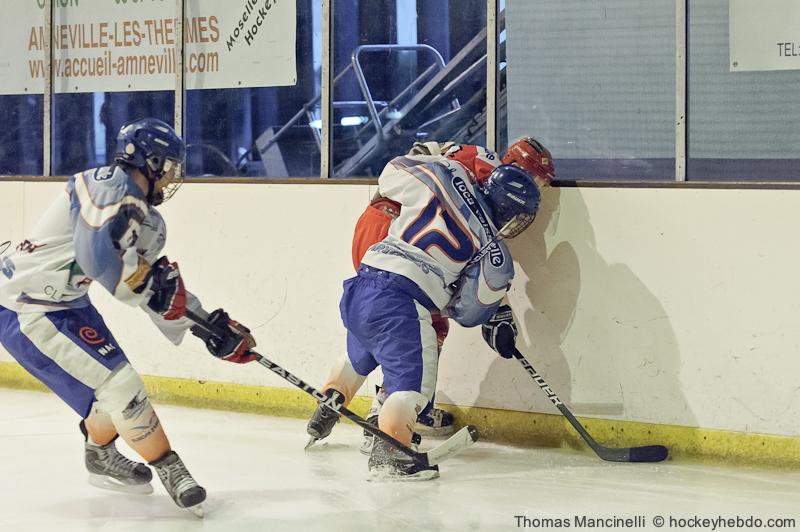 Photo hockey match Amnville - Clermont-Ferrand