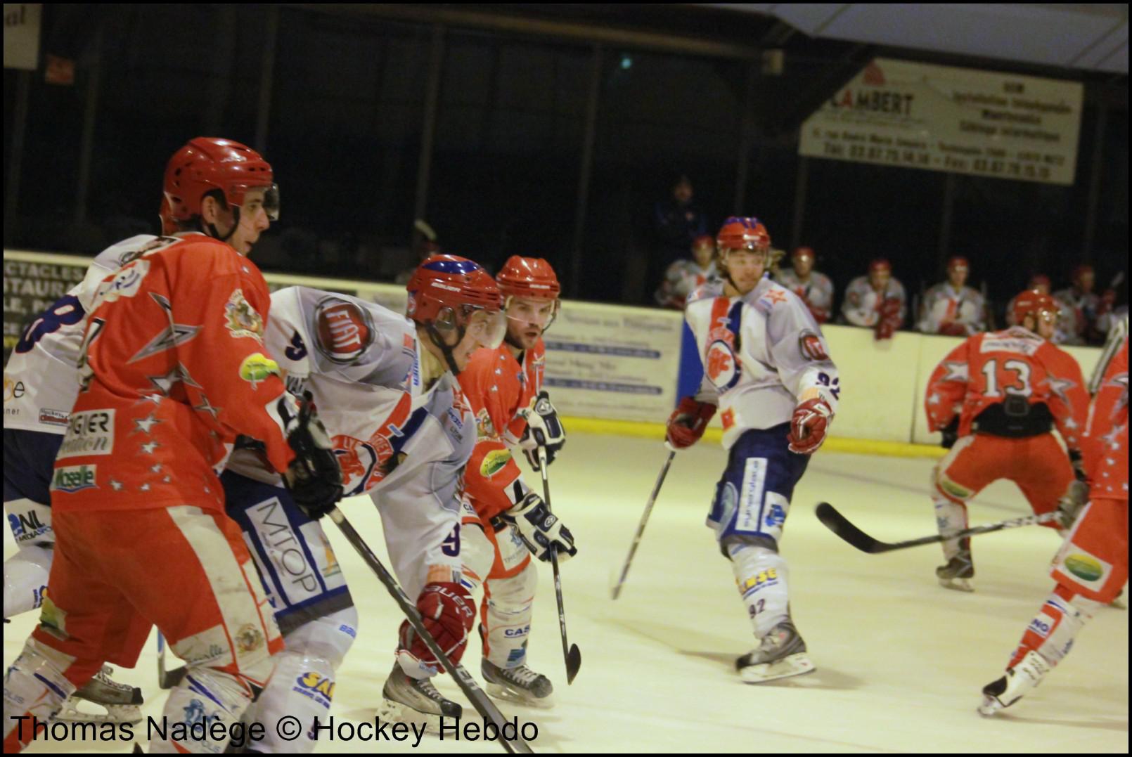 Photo hockey match Amnville - Lyon