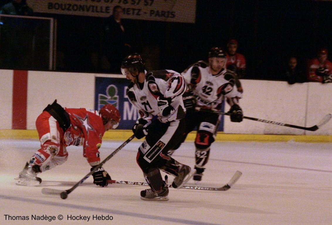 Photo hockey match Amnville - Mulhouse