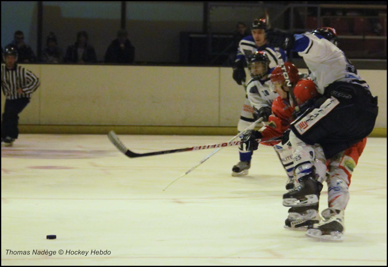 Photo hockey match Amnville - Nantes 