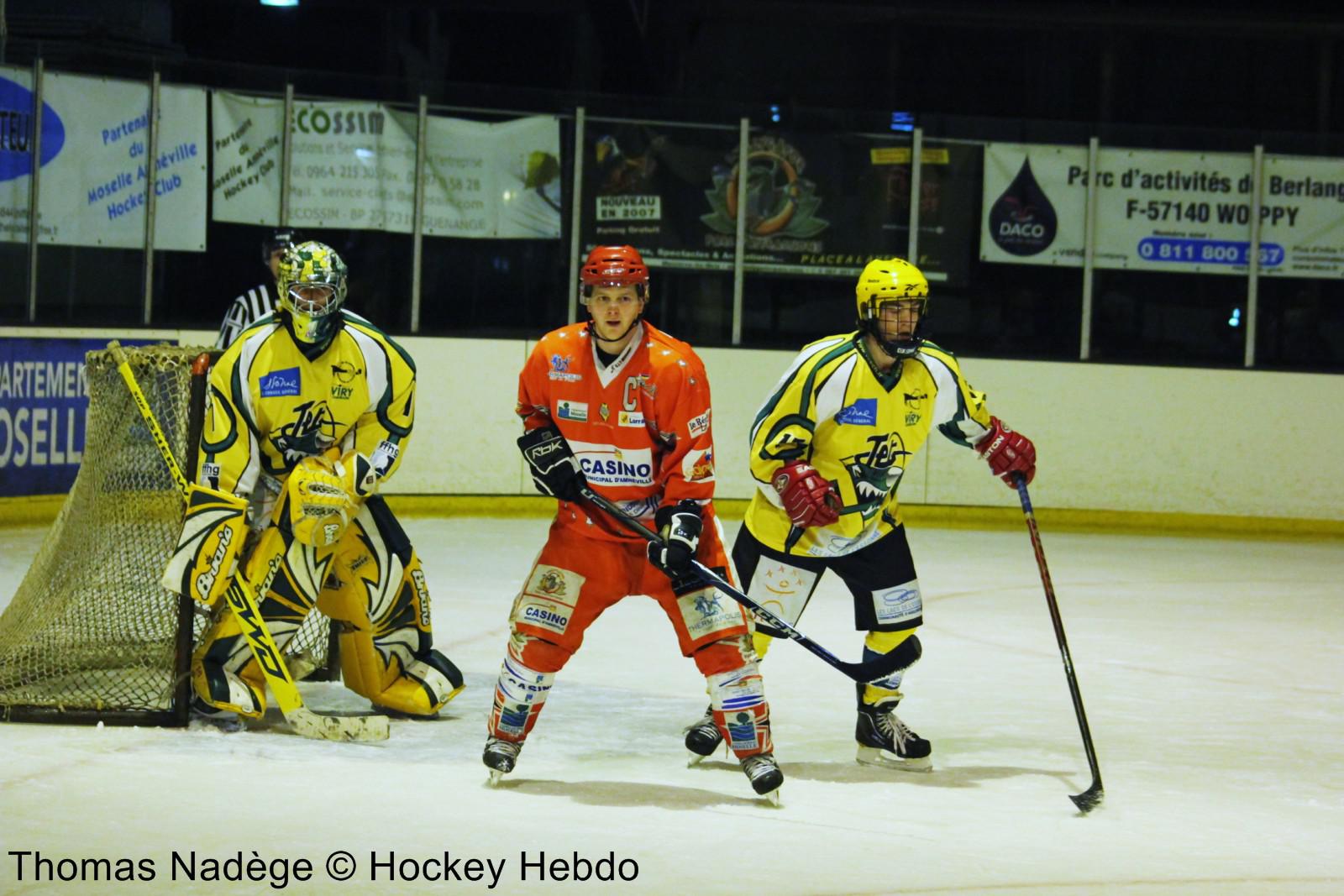 Photo hockey match Amnville - Viry-Chtillon