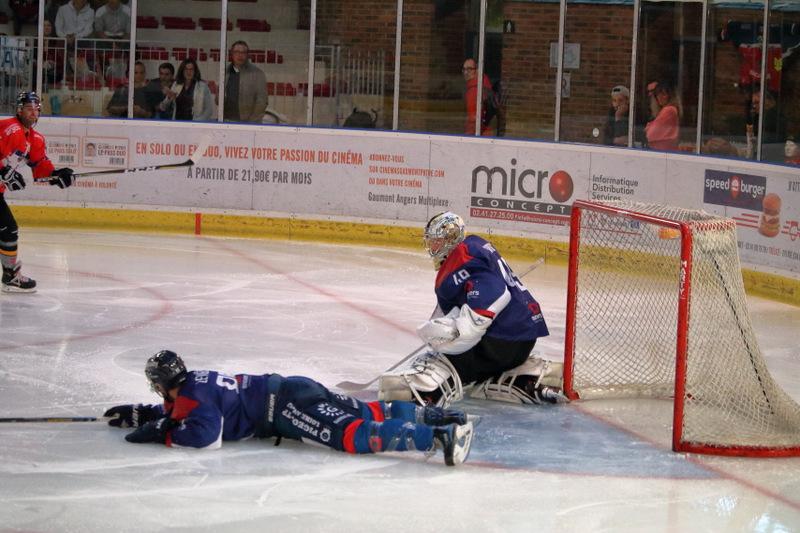 Photo hockey match Angers  - Brest 