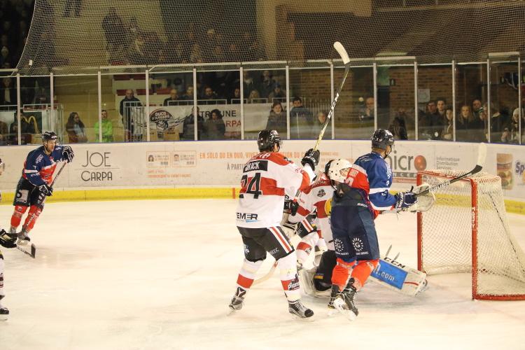 Photo hockey match Angers  - Chamonix / Morzine