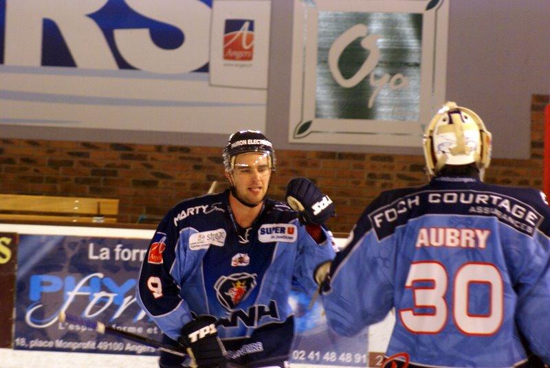 Photo hockey match Angers  - Grenoble 