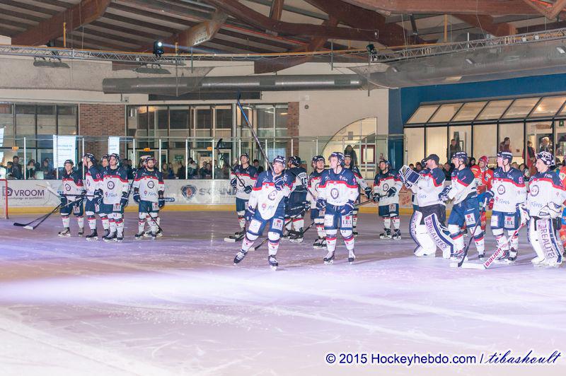 Photo hockey match Angers  - Lyon