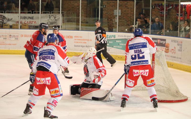 Photo hockey match Angers  - Mulhouse