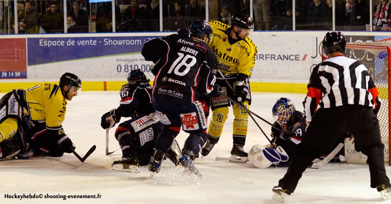 Photo hockey match Angers  - Rouen