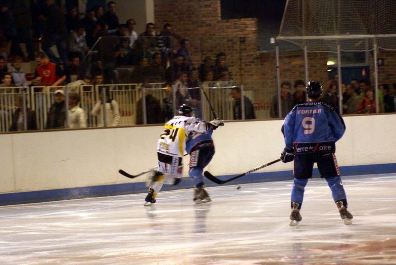 Photo hockey match Angers  - Rouen