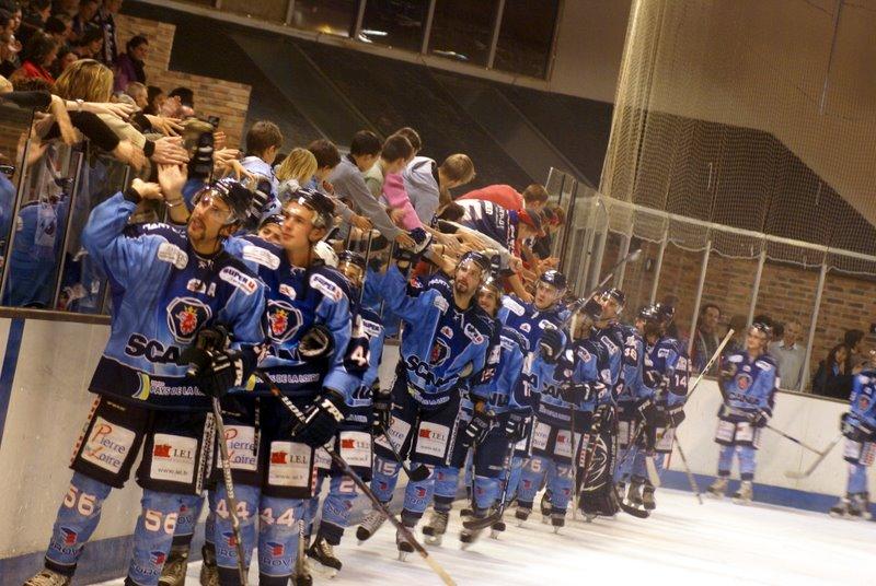 Photo hockey match Angers  - Rouen