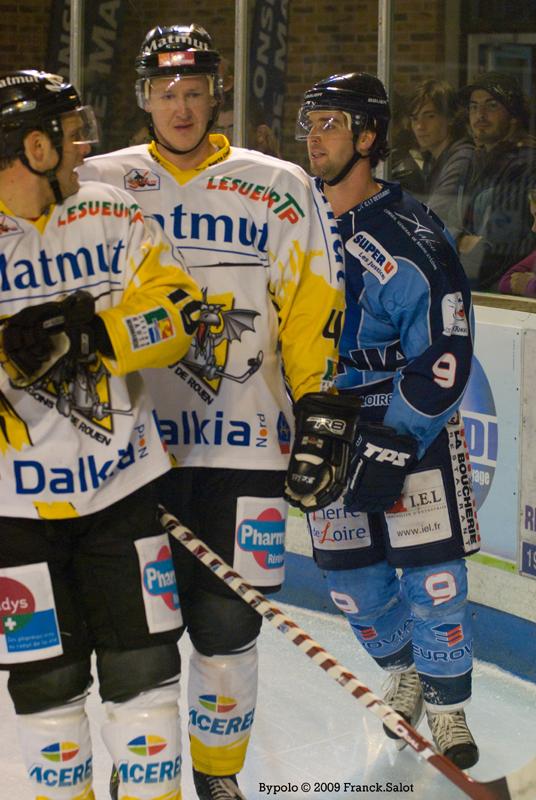 Photo hockey match Angers  - Rouen