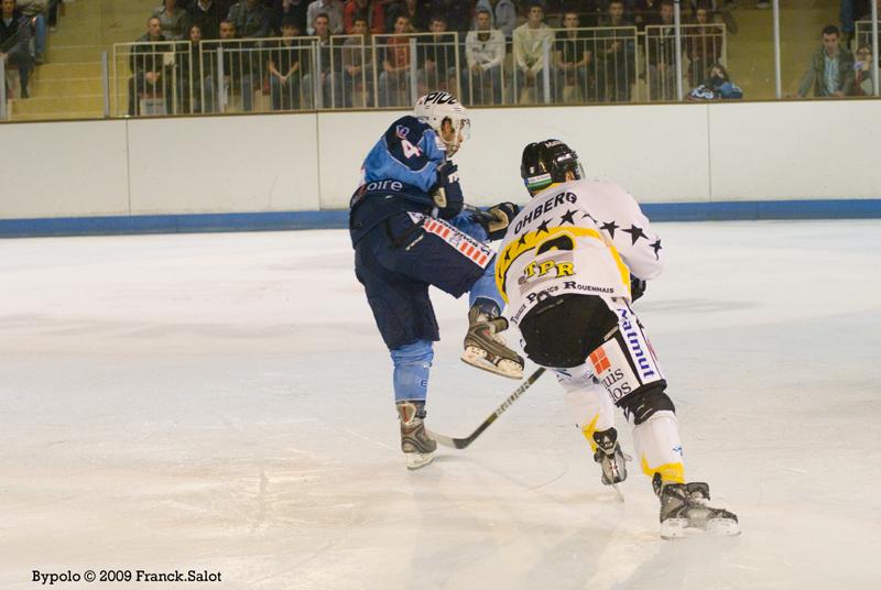 Photo hockey match Angers  - Rouen