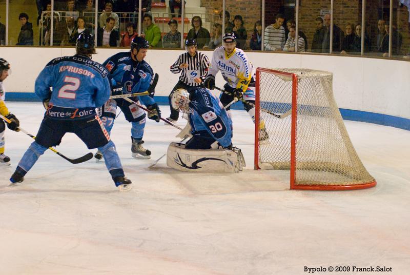 Photo hockey match Angers  - Rouen