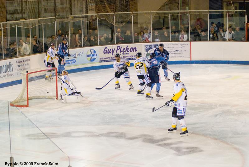 Photo hockey match Angers  - Rouen