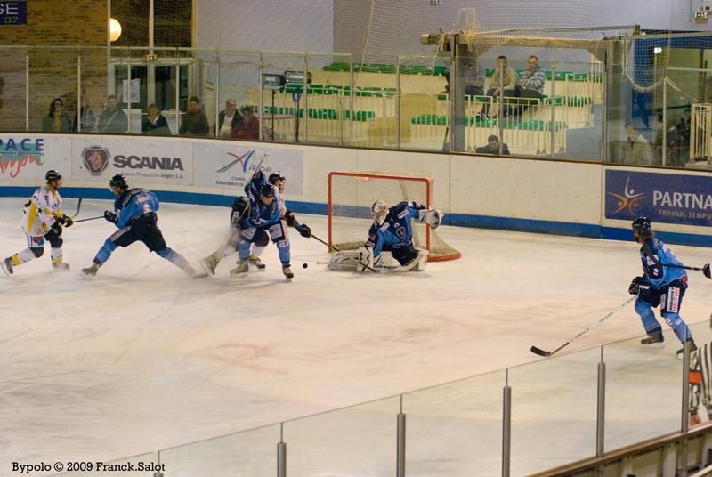 Photo hockey match Angers  - Rouen