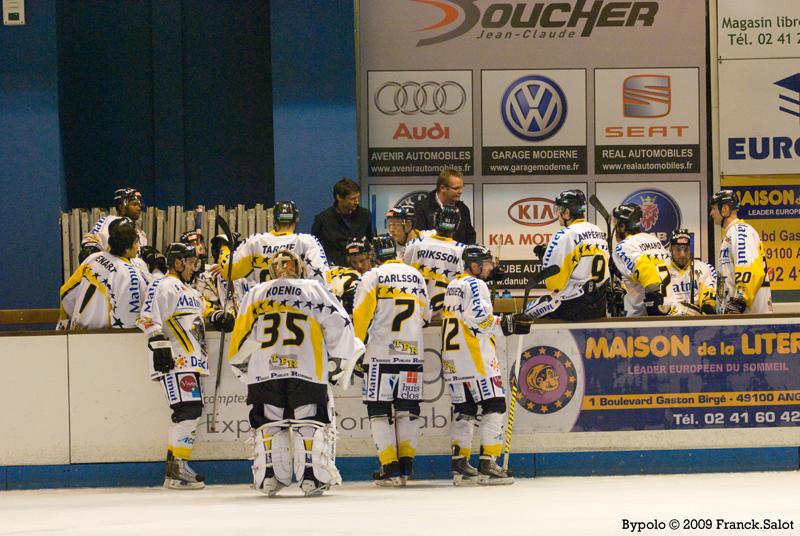 Photo hockey match Angers  - Rouen