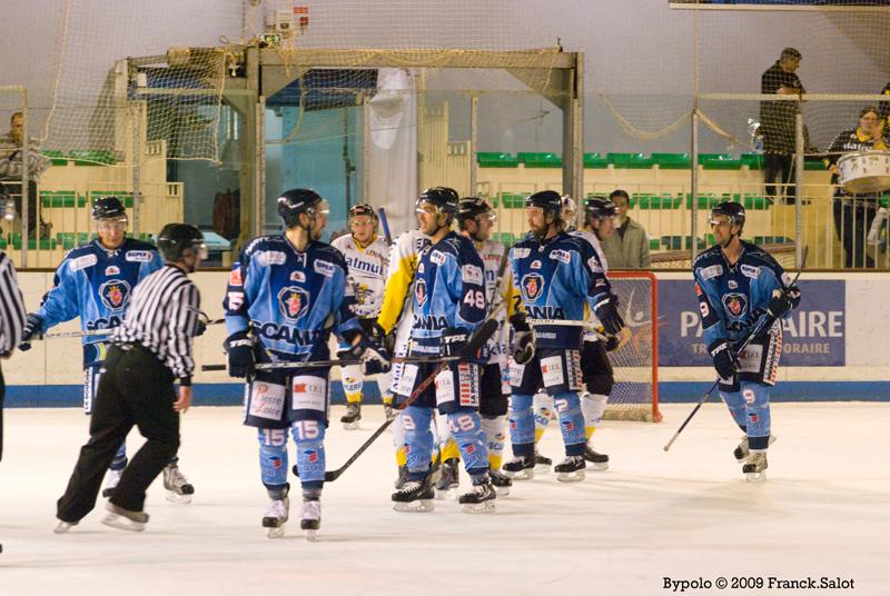 Photo hockey match Angers  - Rouen