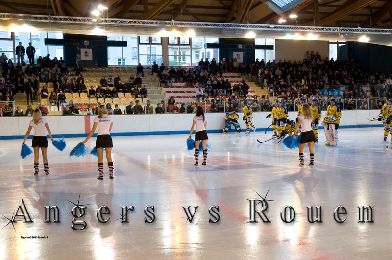 Photo hockey match Angers  - Rouen