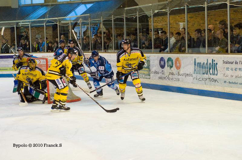 Photo hockey match Angers  - Rouen