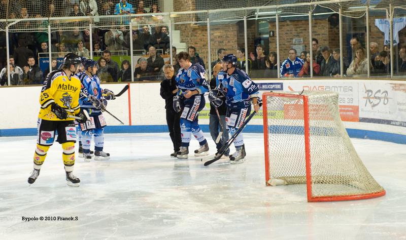 Photo hockey match Angers  - Rouen