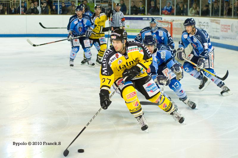 Photo hockey match Angers  - Rouen