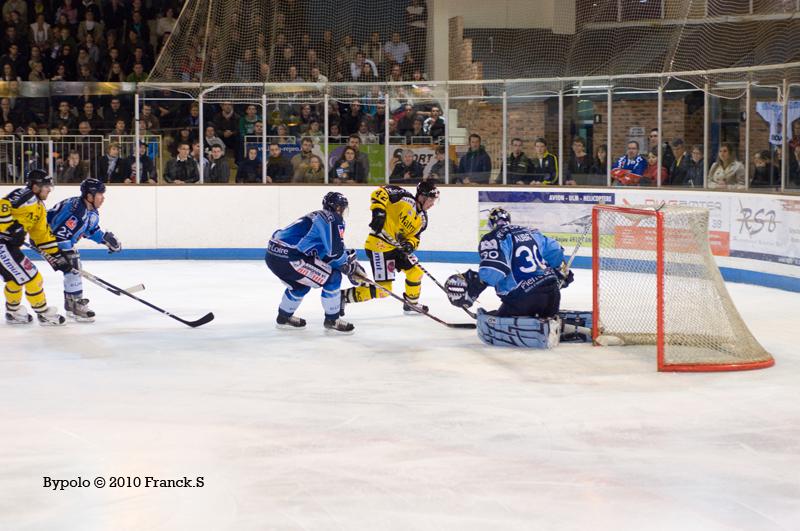 Photo hockey match Angers  - Rouen