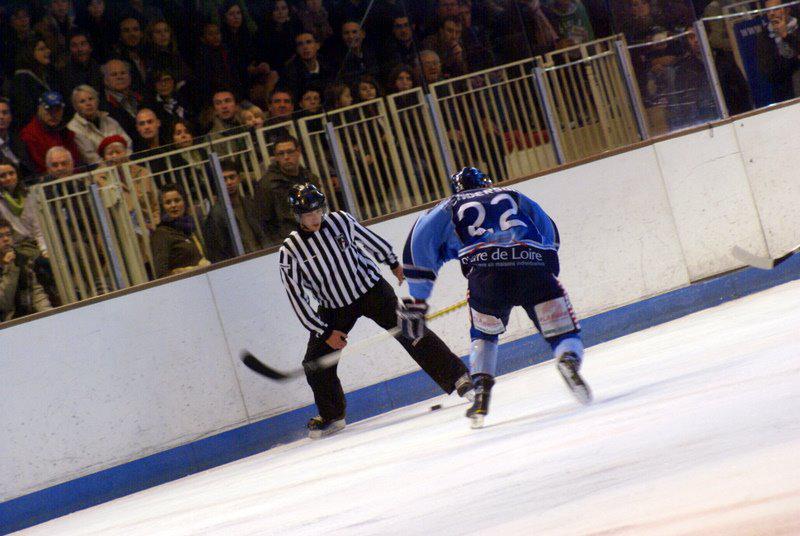 Photo hockey match Angers  - Rouen