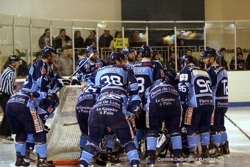 Photo hockey match Angers  - Rouen