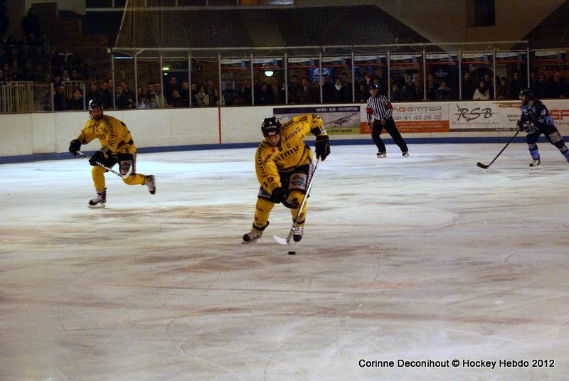 Photo hockey match Angers  - Rouen