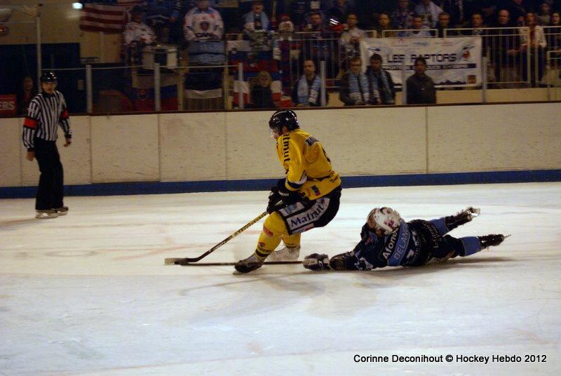 Photo hockey match Angers  - Rouen