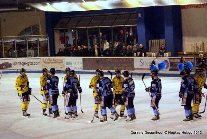 Photo hockey match Angers  - Rouen