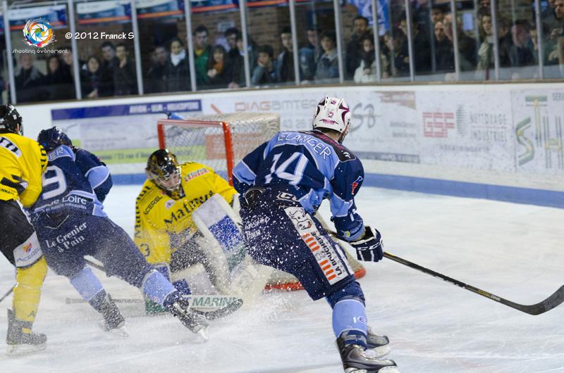 Photo hockey match Angers  - Rouen