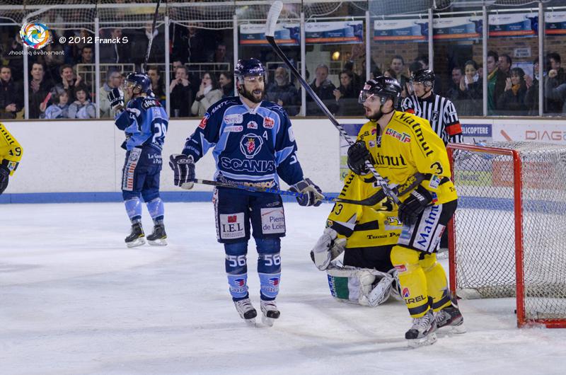 Photo hockey match Angers  - Rouen