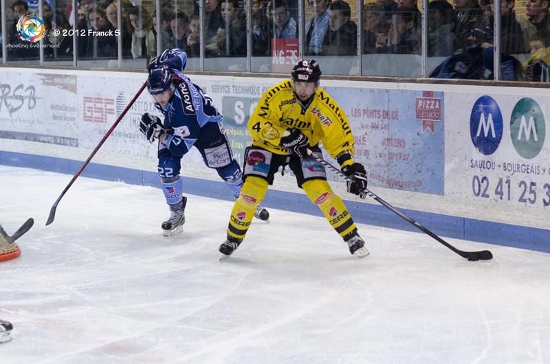 Photo hockey match Angers  - Rouen