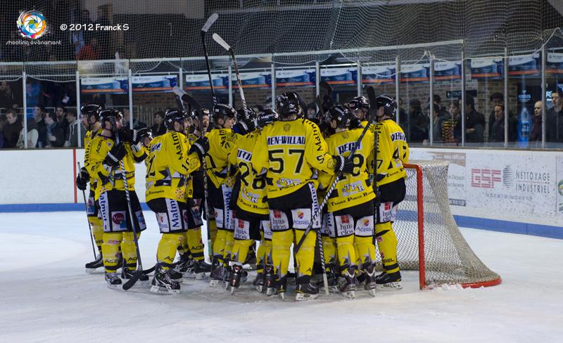 Photo hockey match Angers  - Rouen