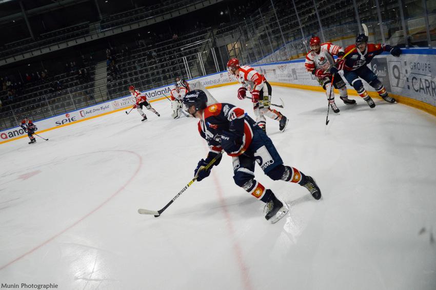 Photo hockey match Angers II - Amnville