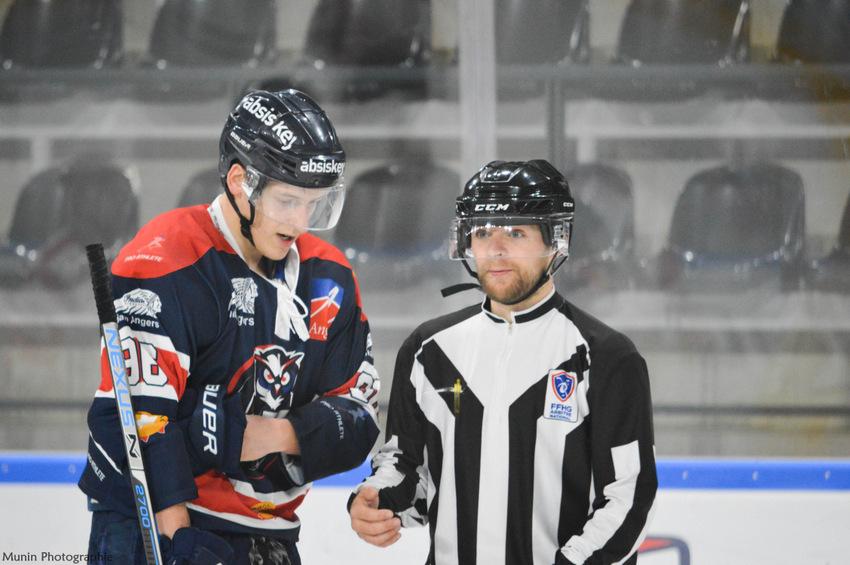 Photo hockey match Angers II - Amnville