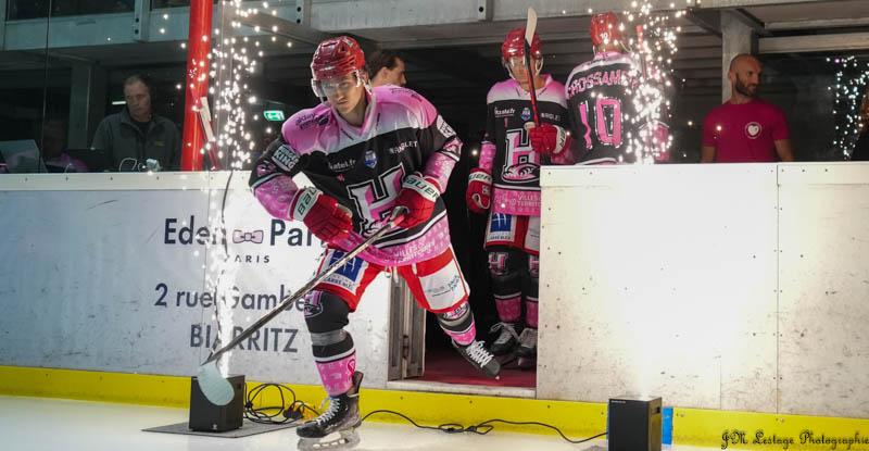 Photo hockey match Anglet - Rouen