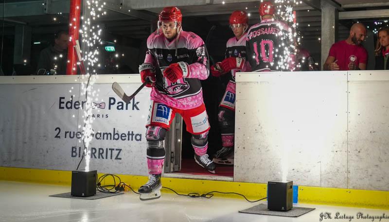 Photo hockey match Anglet - Rouen