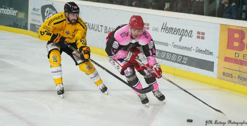 Photo hockey match Anglet - Rouen