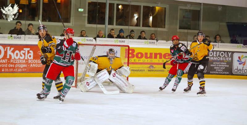 Photo hockey match Anglet - Strasbourg 