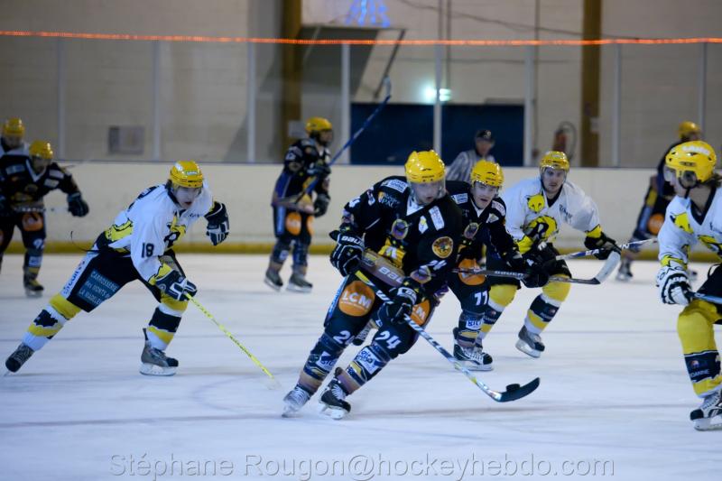 Photo hockey match Aubagne - Roanne